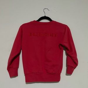 Balenciaga Cropped Sweatshirt